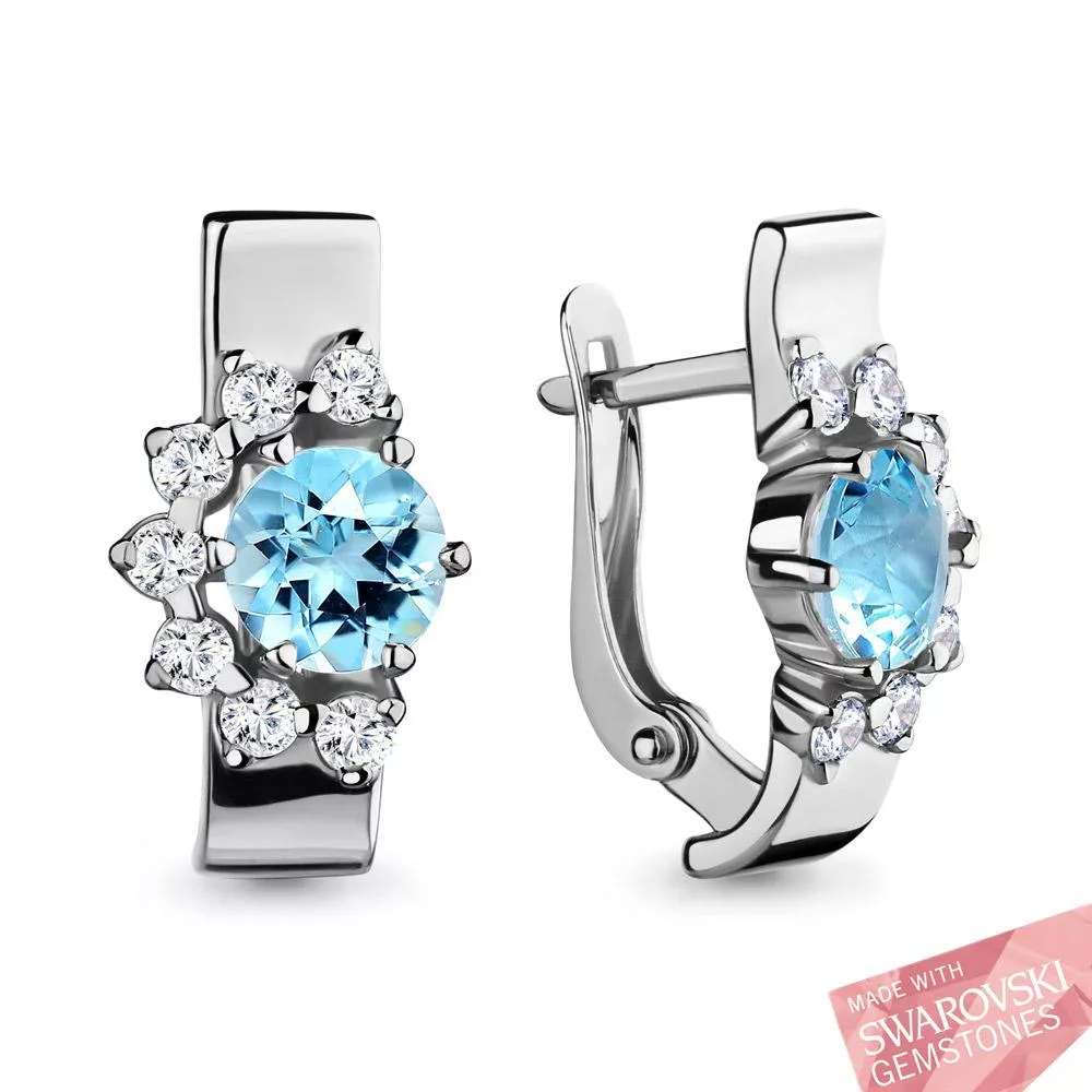 Серьги, артикул LV4587824А, серебро