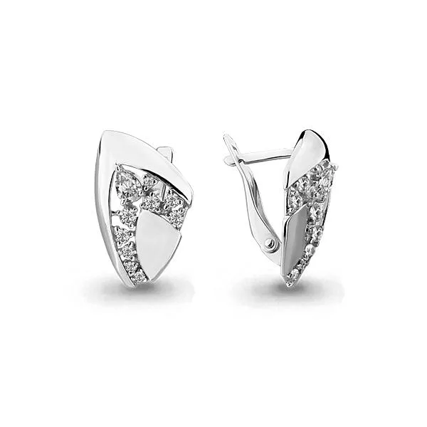 Серьги из серебра, артикул LV45853А