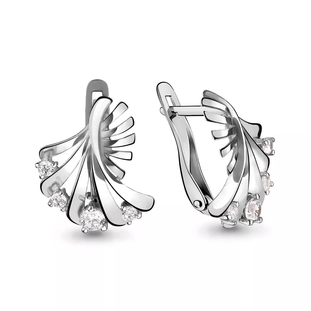 Серьги, серебро, артикул LV45828А