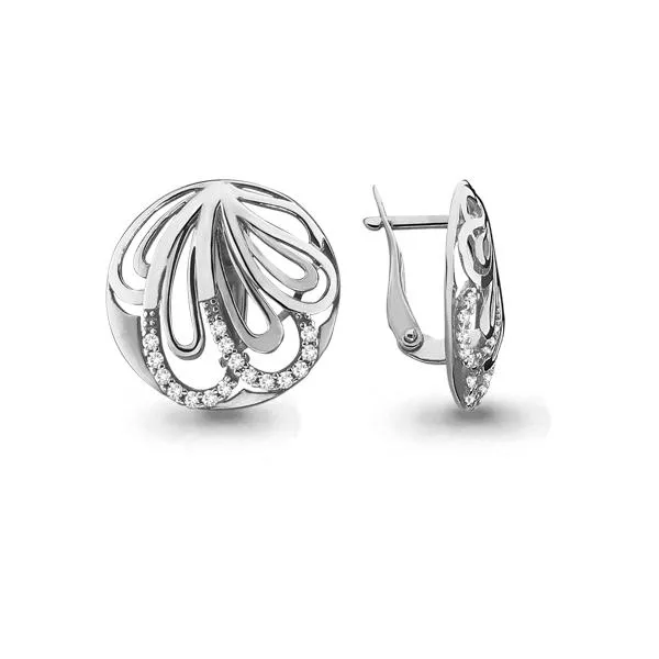 Серьги, артикул LV45639А, серебро