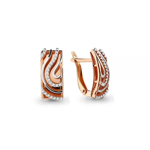 Серьги, серебро, артикул LV45608А