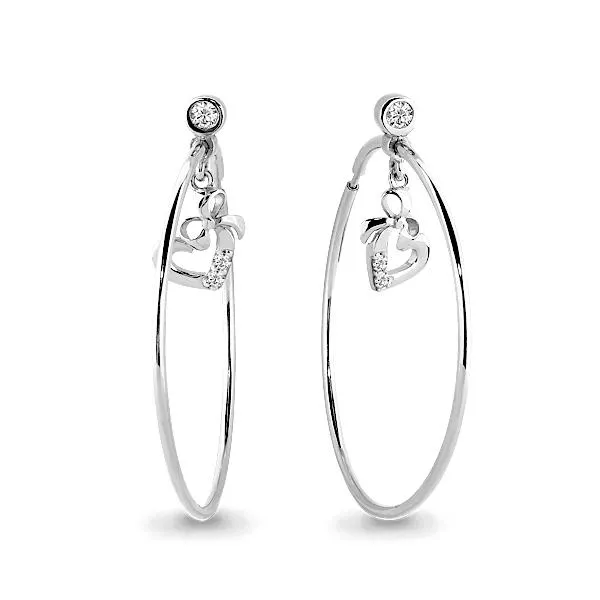 Серьги, серебро, артикул LV45604А