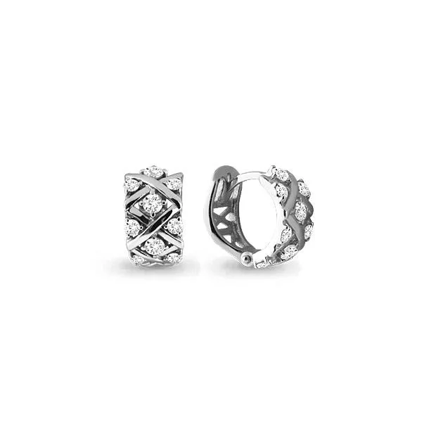 Серьги, серебро, артикул LV45583А