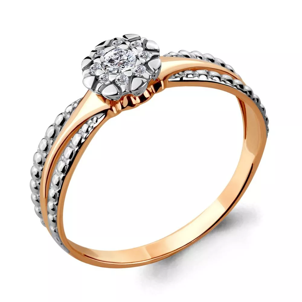 Кольцо, артикул LV963532к, золото