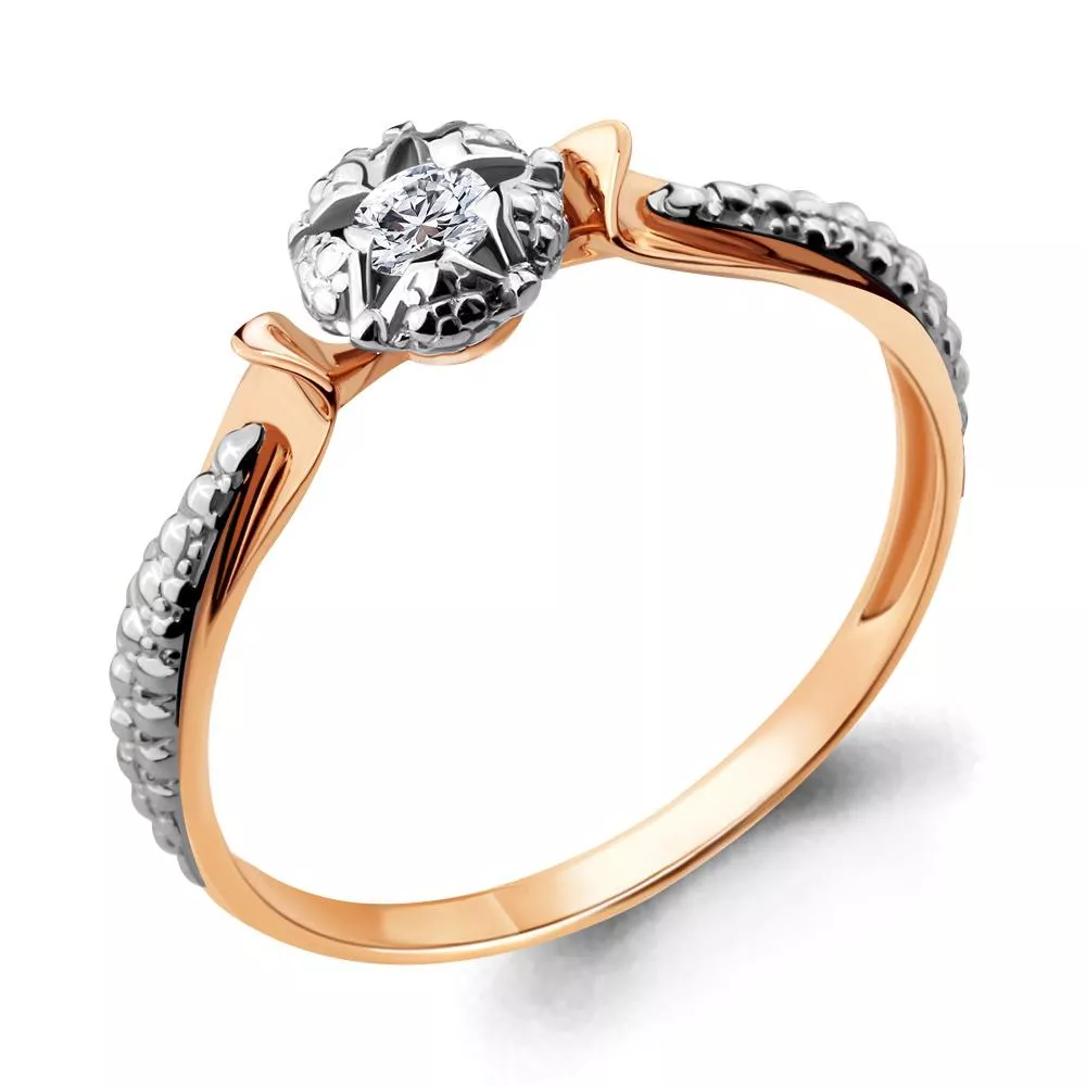 Кольцо, артикул LV963528к, золото