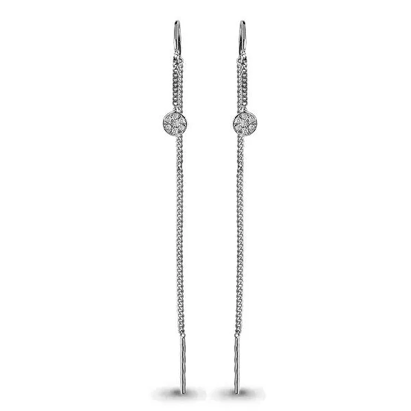 Серьги из серебра, артикул LV45491А