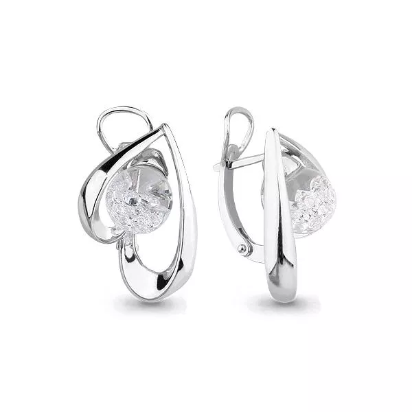 Серьги, артикул LV45477, серебро