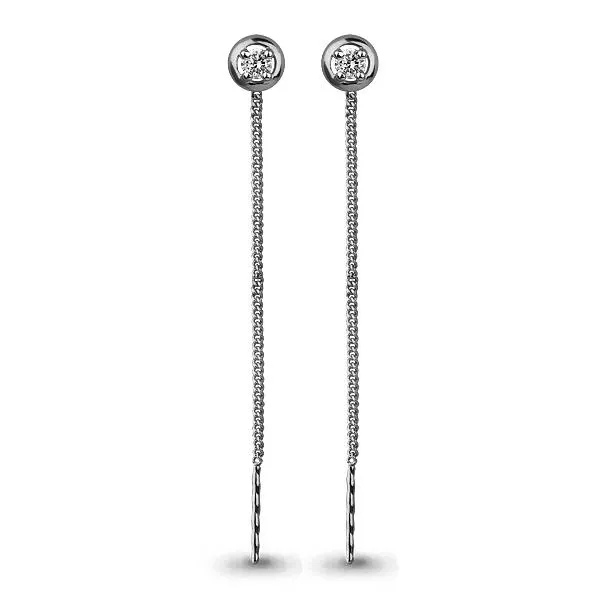 Серьги из серебра, артикул LV45473А