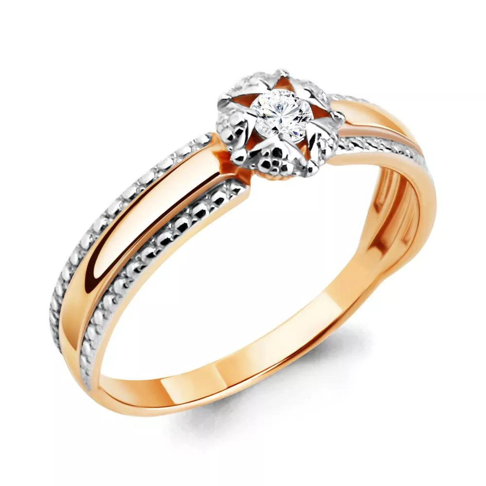 Кольцо, артикул LV963524к, золото