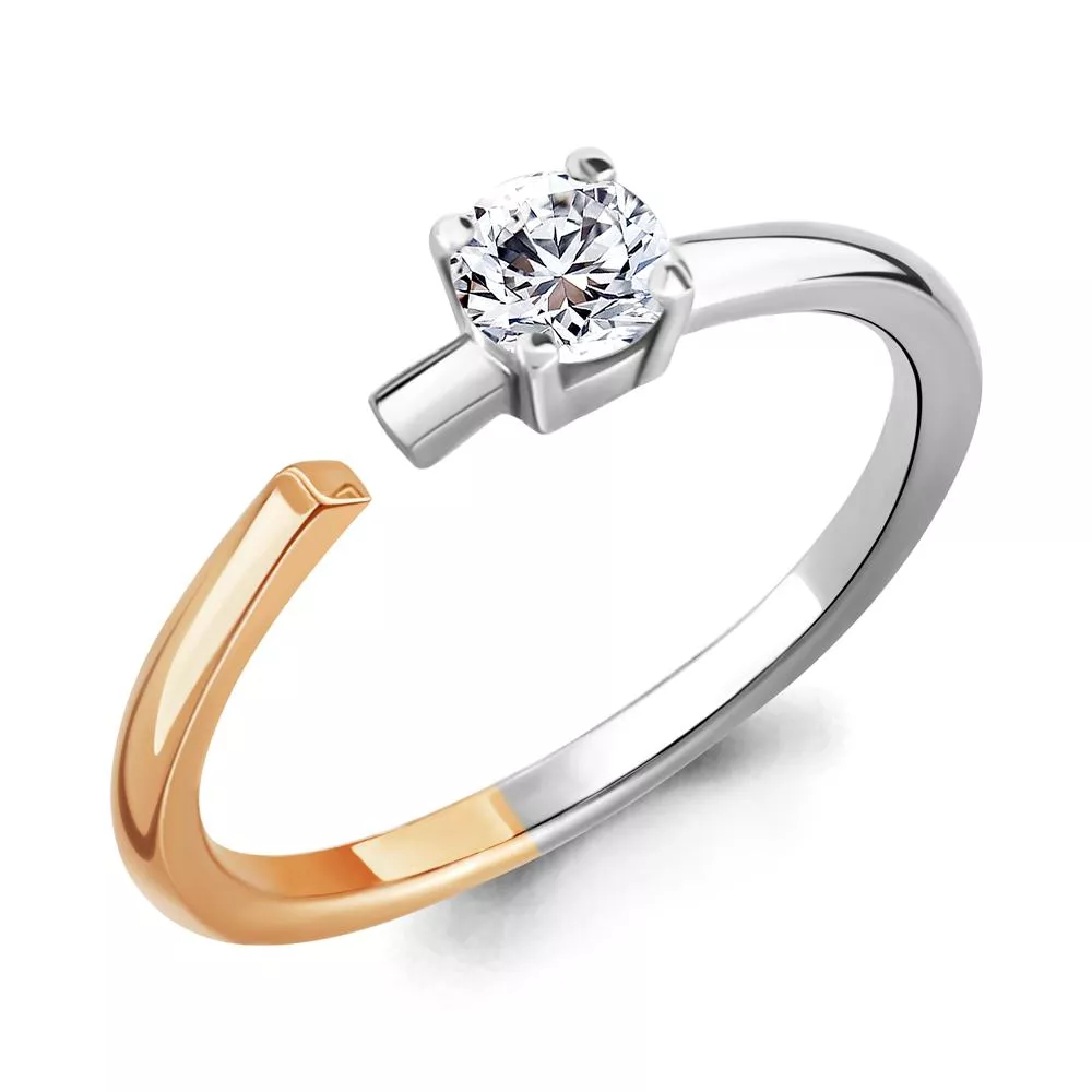 Кольцо, артикул LV963502к, золото