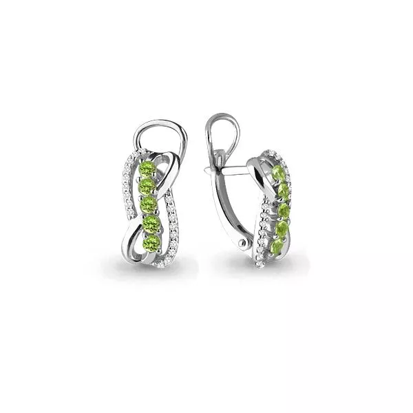 Серьги из серебра, артикул LV4509407А