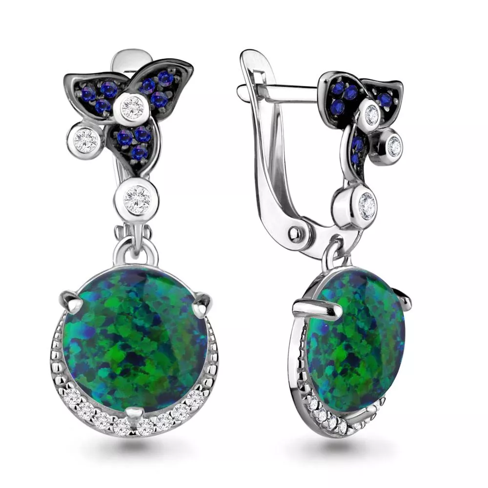 Серьги из серебра, артикул LV4499596Б