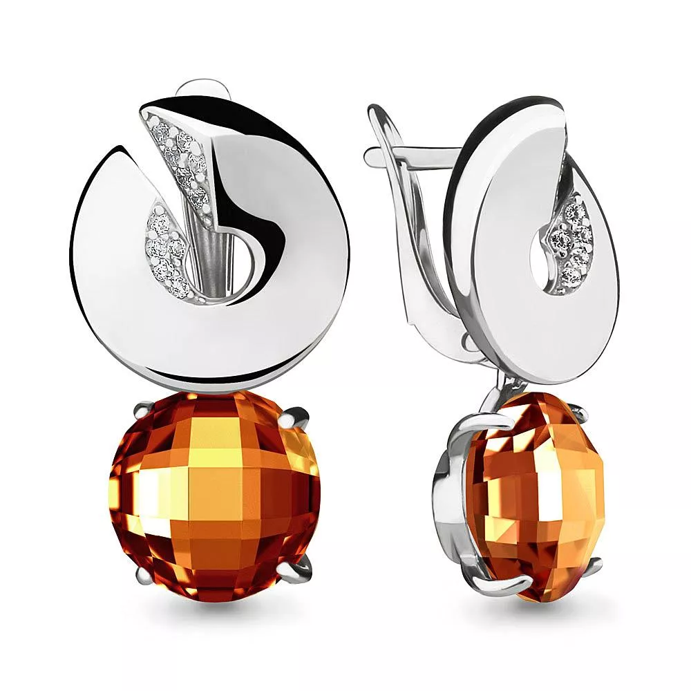 Серьги, артикул LV4494314А, серебро