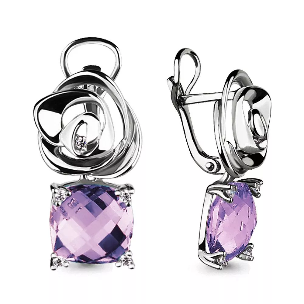 Серьги из серебра, артикул LV4493504