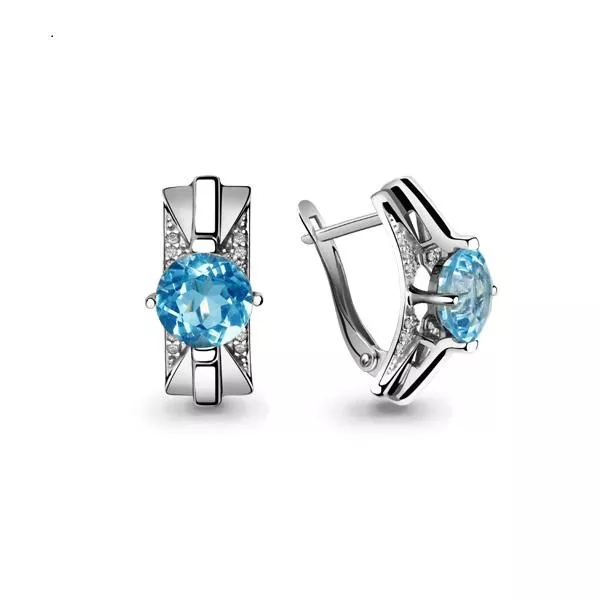 Серьги, артикул LV4493202А, серебро