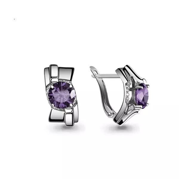 Серьги из серебра, артикул LV4493104А