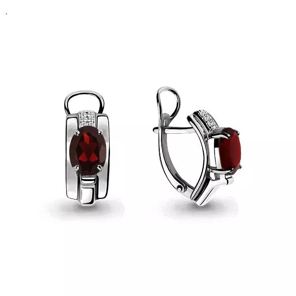 Серьги из серебра, артикул LV4493003А