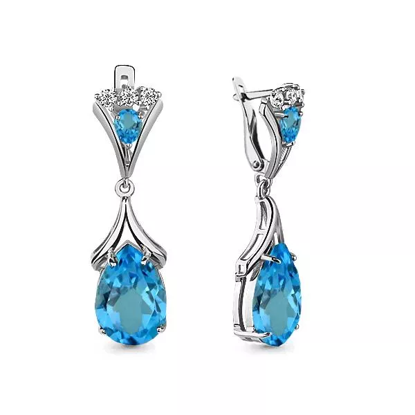 Серьги, серебро, артикул LV4492602