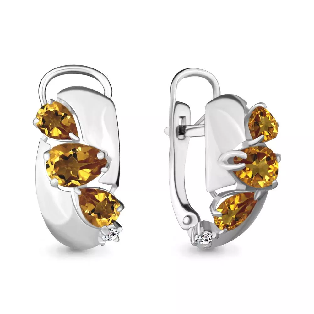 Серьги из серебра, артикул LV4490206