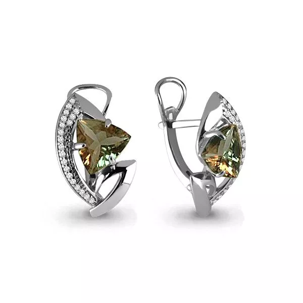 Серьги, серебро, артикул LV4489319А