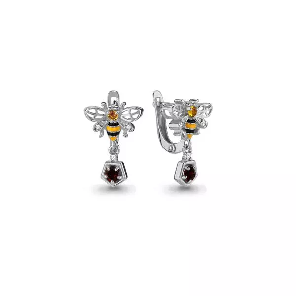 Серьги, серебро, артикул LV4488837А