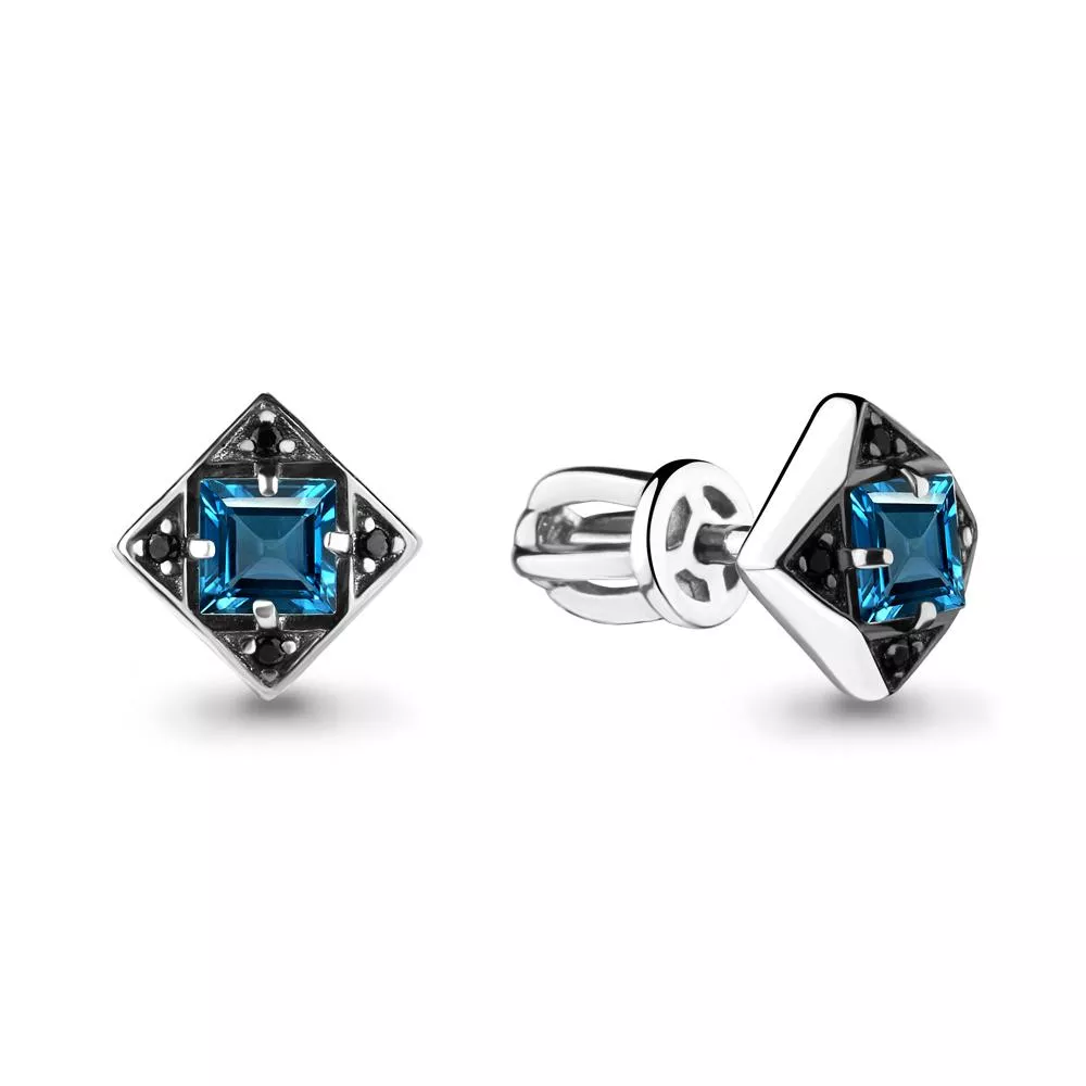 Серьги, артикул LV4486508Ч, серебро