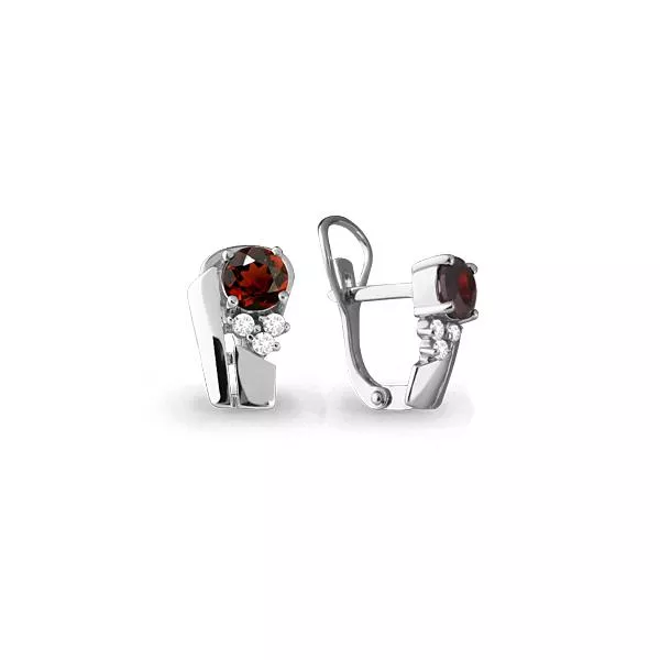 Серьги из серебра, артикул LV4482303А