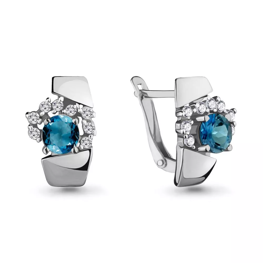 Серьги, артикул LV4480508А, серебро