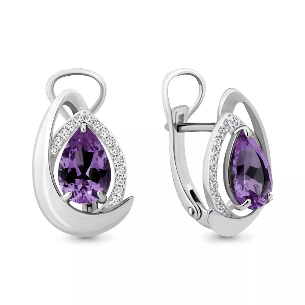 Серьги, артикул LV4480004А, серебро