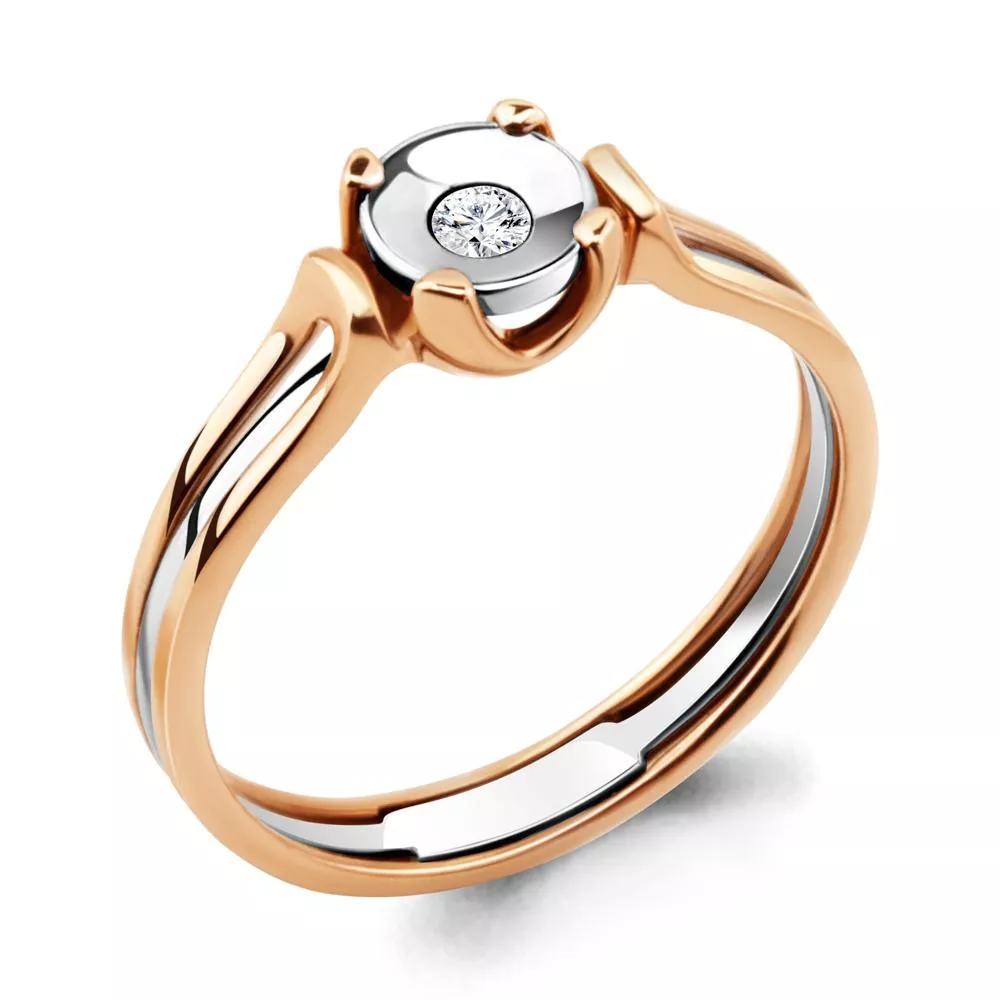 Кольцо из золота, артикул LV963450к