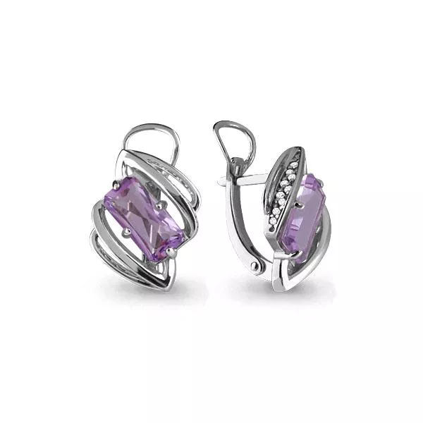 Серьги, артикул LV4479704А, серебро