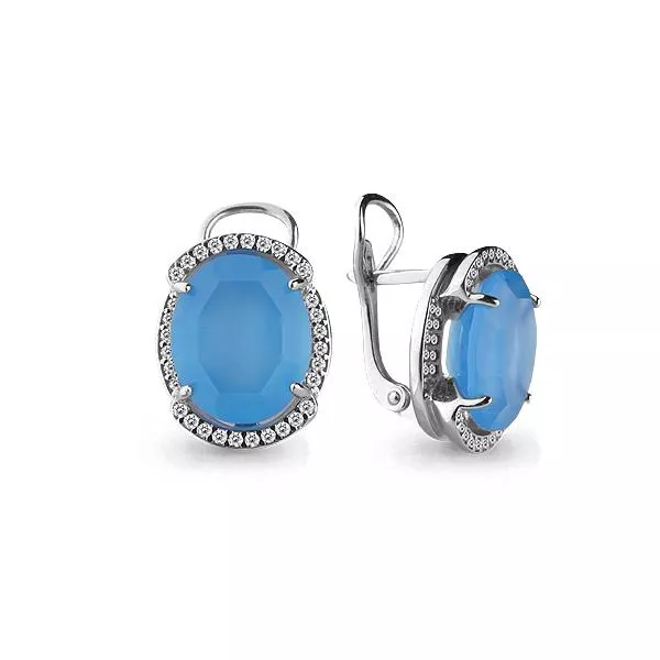 Серьги, артикул LV4479623А, серебро