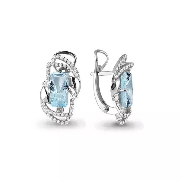 Серьги, артикул LV4479302А, серебро