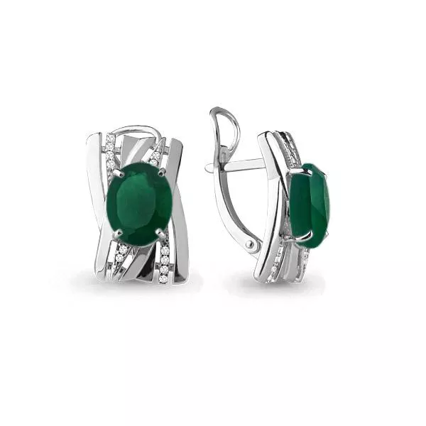 Серьги, артикул LV4478809А, серебро