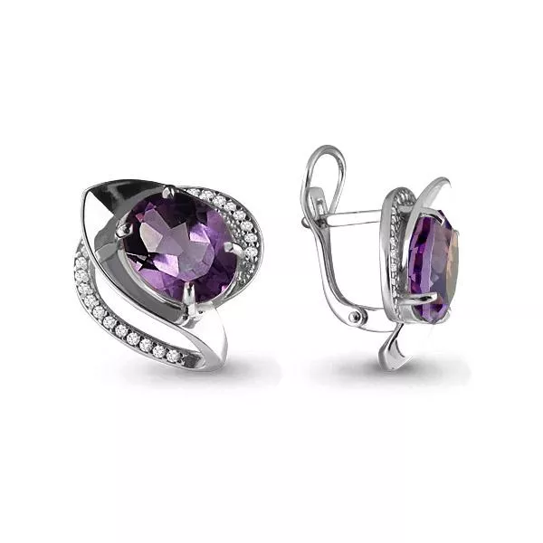 Серьги из серебра, артикул LV4478604А