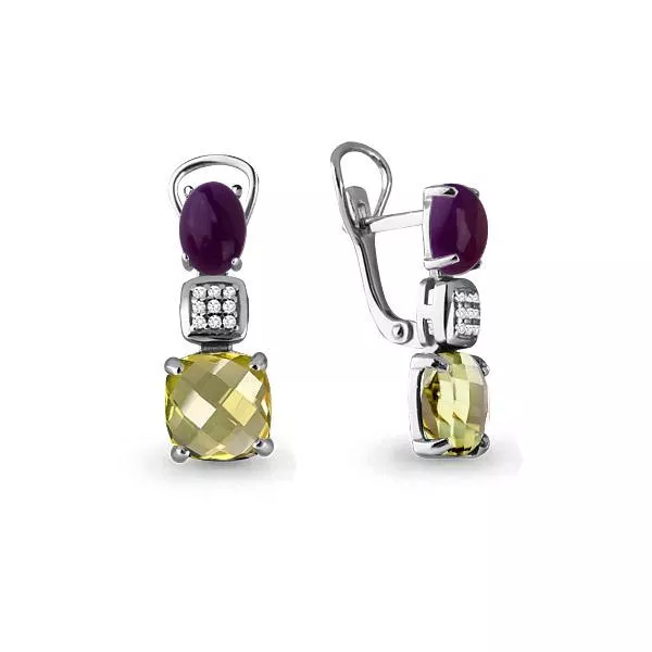 Серьги, артикул LV4477571А, серебро