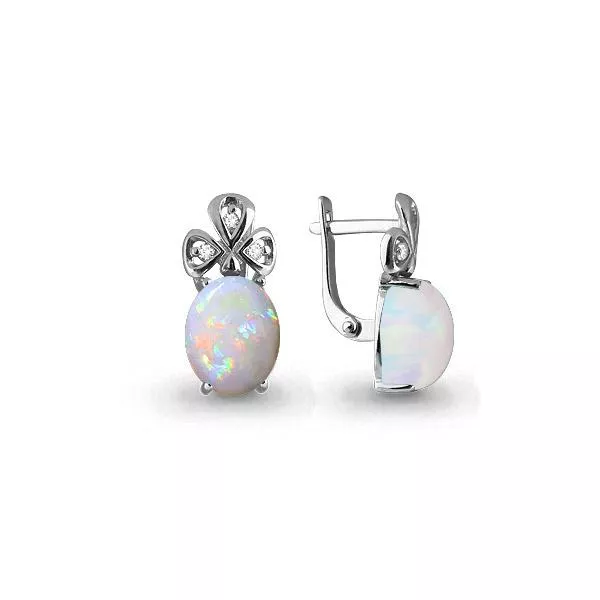 Серьги, серебро, артикул LV4477298А