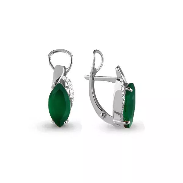 Серьги, серебро, артикул LV4475909А