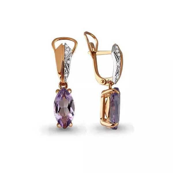 Серьги, серебро, артикул LV4475704А