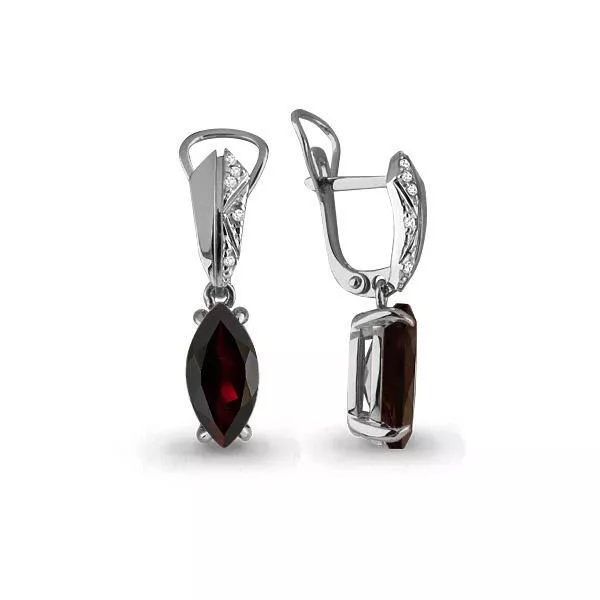 Серьги, артикул LV4475703А, серебро