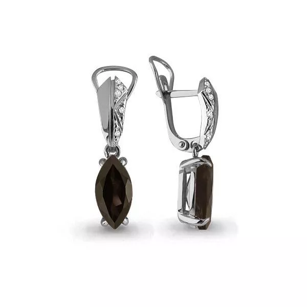 Серьги, серебро, артикул LV4475701А