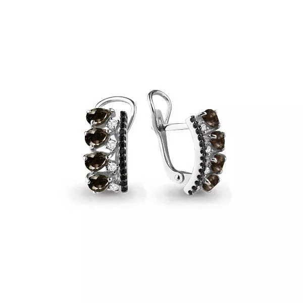 Серьги из серебра, артикул LV4474701Ч