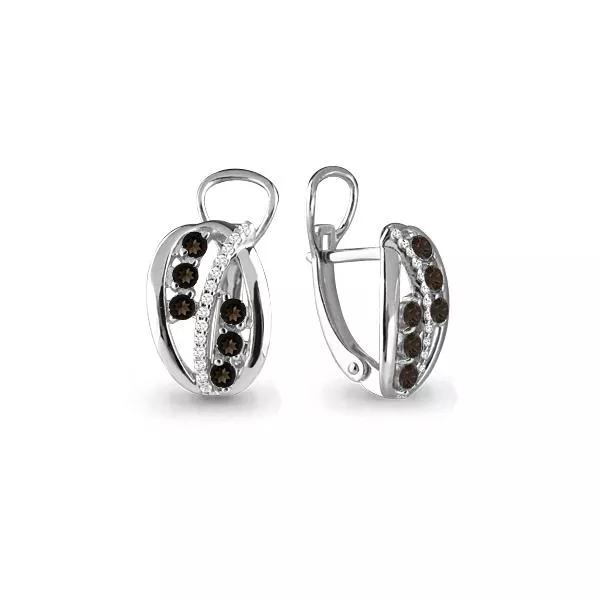 Серьги, артикул LV4473801А, серебро