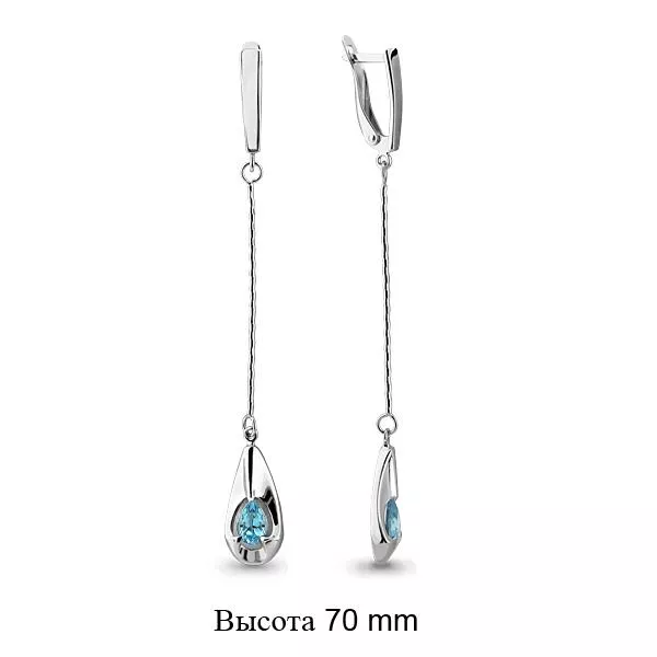 Серьги, серебро, артикул LV4472302