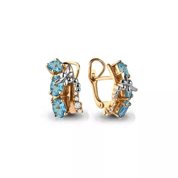 Серьги из серебра, артикул LV4471605