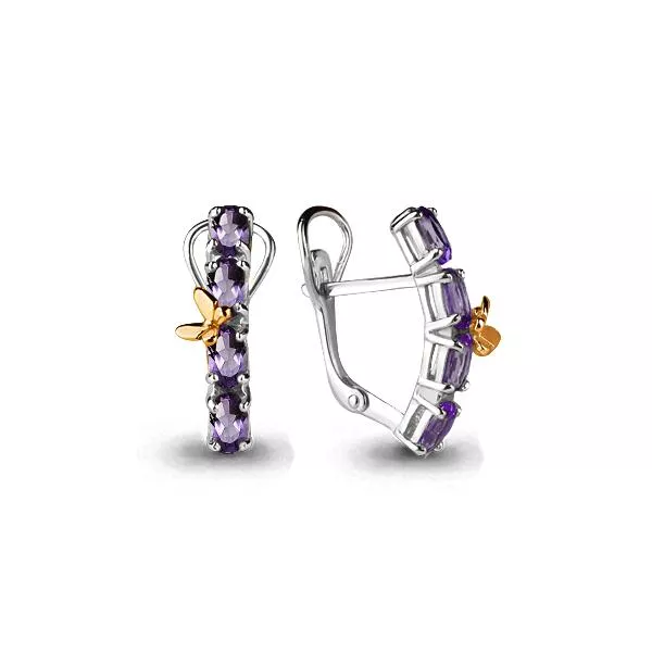 Серьги, артикул LV4471204, серебро