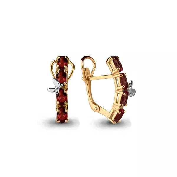 Серьги, серебро, артикул LV4471203