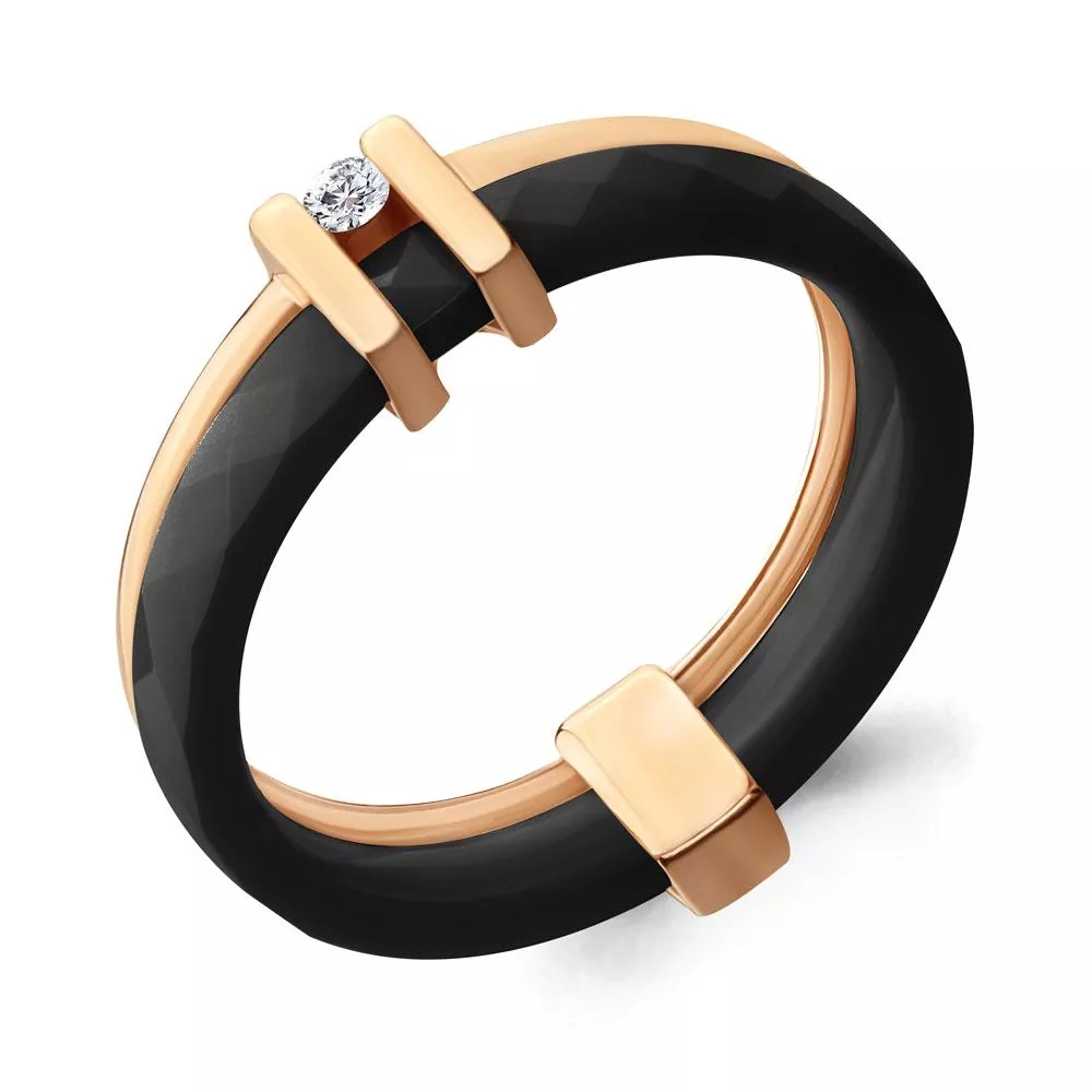 Кольцо, золото, артикул LV963415Чк