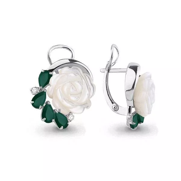 Серьги, серебро, артикул LV4470609