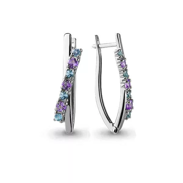 Серьги, серебро, артикул LV4467730